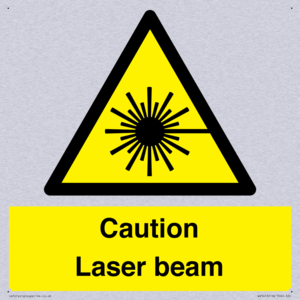 Caution Laser beam